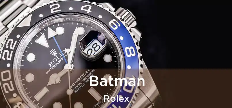  Batman Rolex